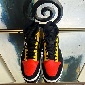 Air Jordan 1 Mid Amarillo Orange